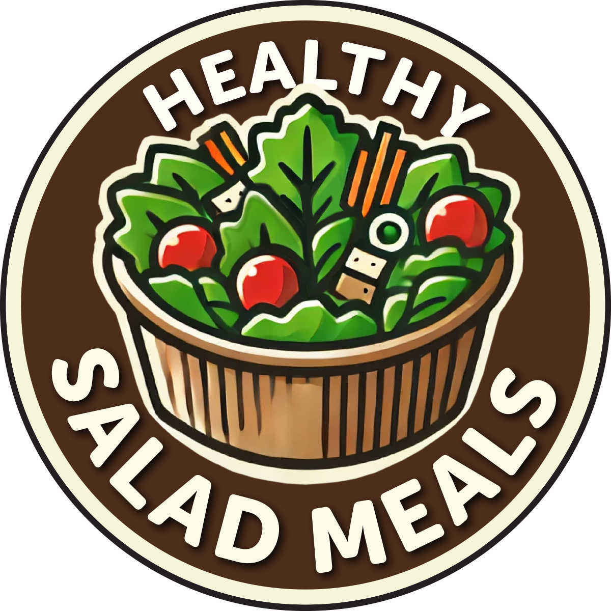 Healthy Salad Meals Logo